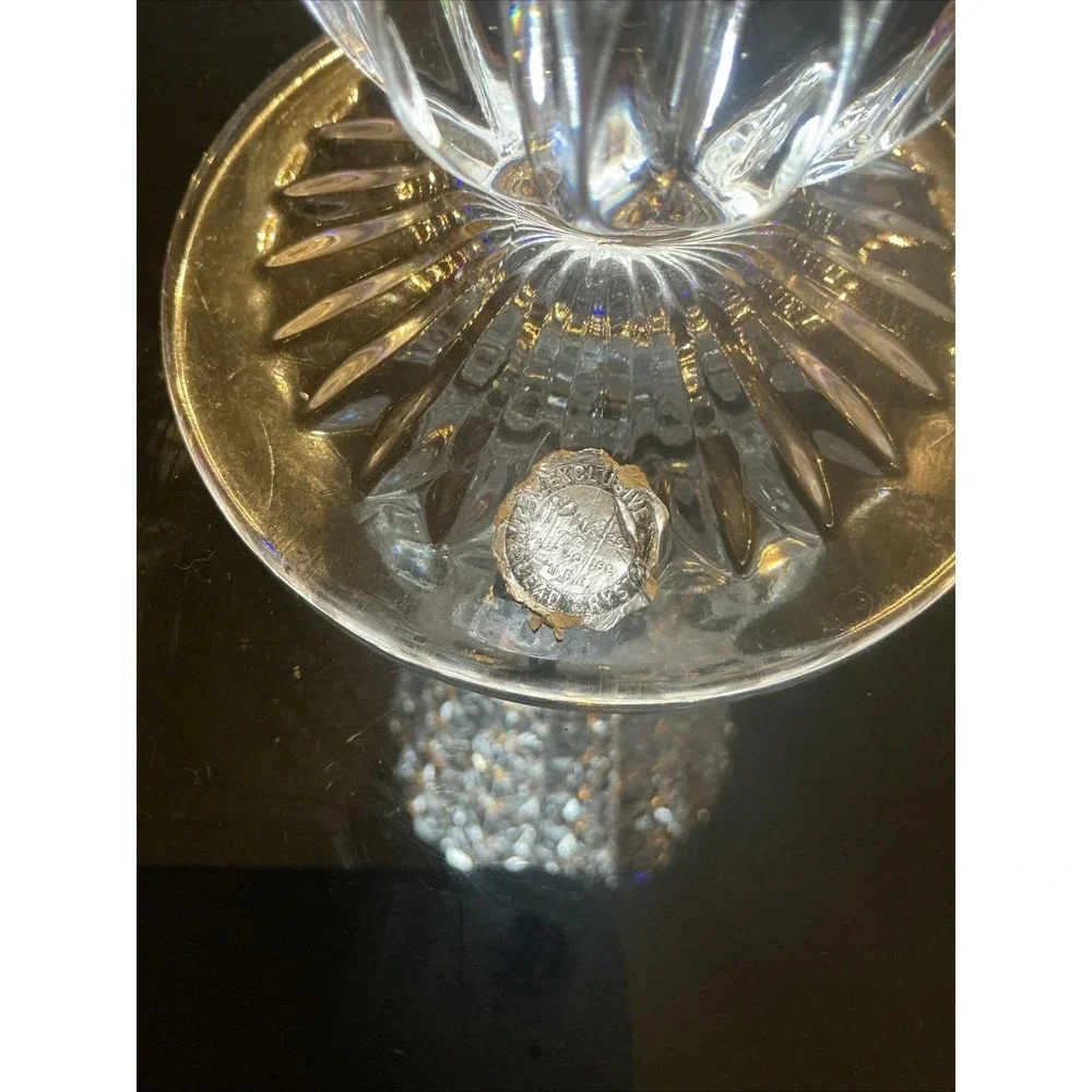 Vintage‎ Princess House 24% Heavy Lead Crystal Star Diamond Cut 8